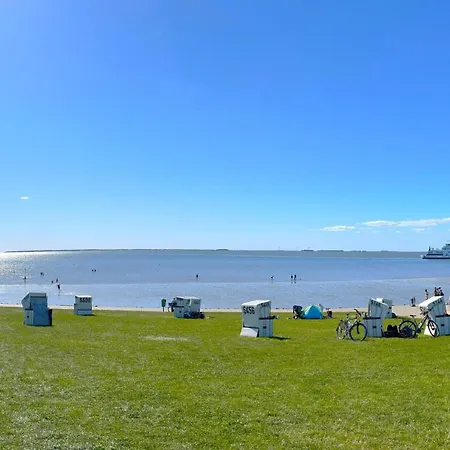 Дом отдыха Reetgedecktes Wohlfuehlhaus Nordseeloft 98b Mit Sauna Und Kamin *